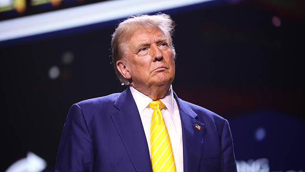 Donald Trump bei einer Wahlkampfveranstaltung in Phoenix im Bundesstaat Arizona