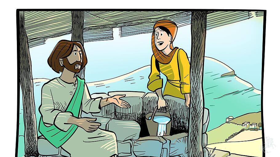 Jesus und die Samariterin