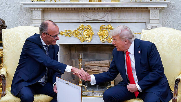 Friedrich Merz besucht Donald Trump im Weißen Haus