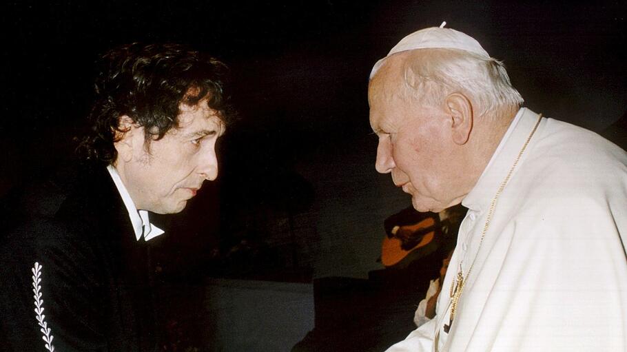 Papst trifft Dylan