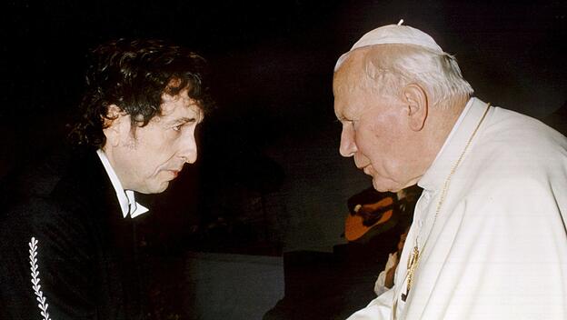 Papst trifft Dylan