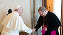 Papst Franziskus empfängt Bischof Georg Bätzing im Juni 2021