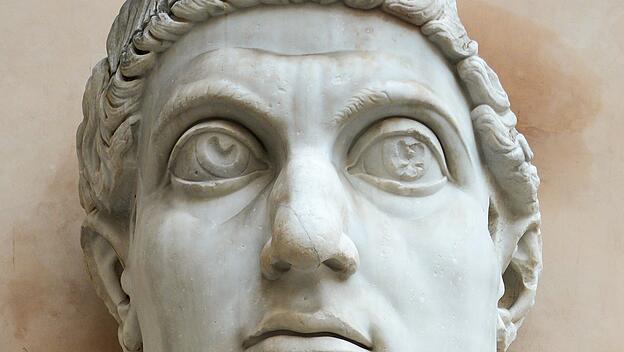 Kopf der Kolossalstatue Konstantins des Großen