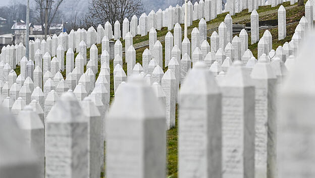 Denkmal für Genozid in Srebrenica