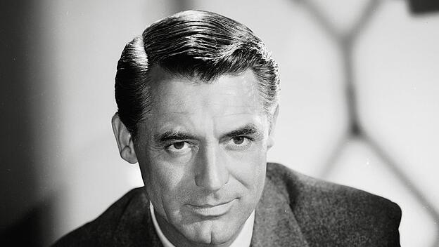 Der Schauspieler Cary Grant im Jahr 1955