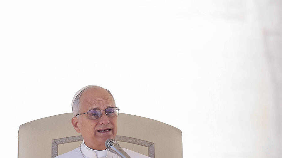 Papst Leo XIV. am 12. November