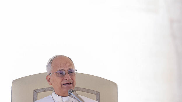 Papst Leo XIV. am 12. November