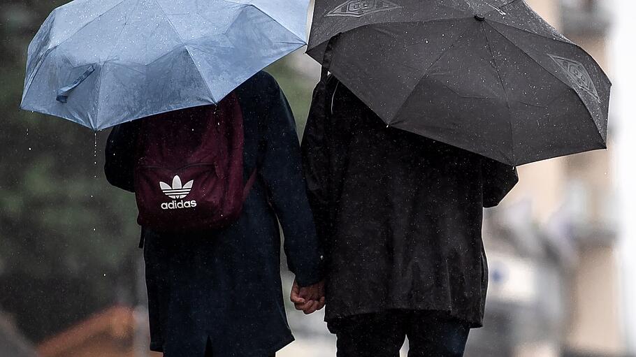 P&auml;rchen im Regen