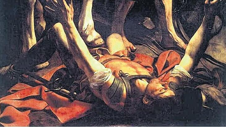 "Bekehrung des Paulus", Caravaggio