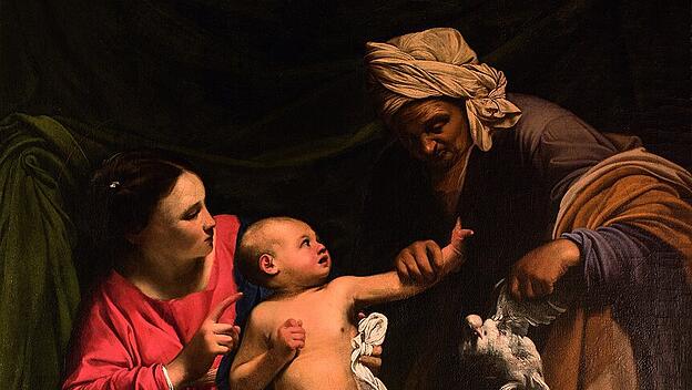 "Madonna mit Kind und heilige Anna" von Carlo Saraceni