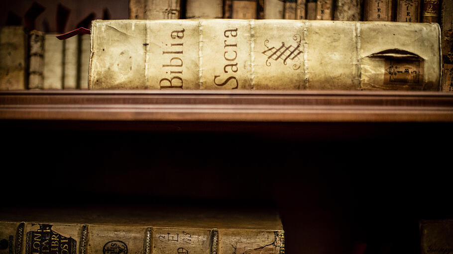 Strauss: "Die Bibel ist eine Zusammenfassung der Heilsgeschichte."