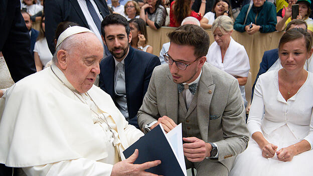 Besuch beim Papst