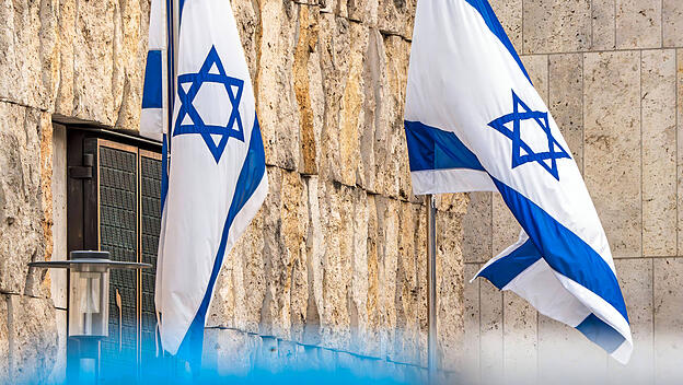 Polizei sichert Münchner Synagoge