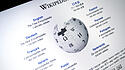 Wikipedia.com main page internet screen
