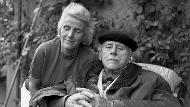 Karl Foerster mit seiner Frau Eva
