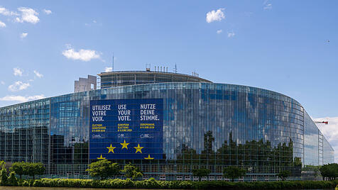 Europäische Parlament vor der Europawahl 2024