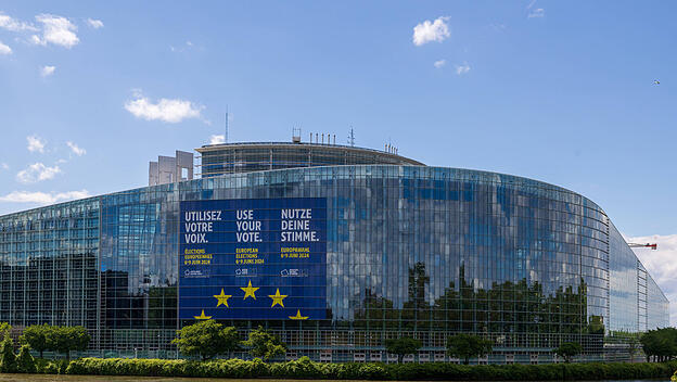 Europäische Parlament vor der Europawahl 2024