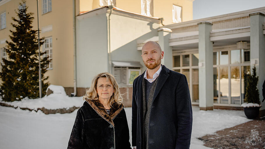 Päivi Räsänen mit Paul Coleman