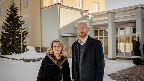 Päivi Räsänen mit Paul Coleman