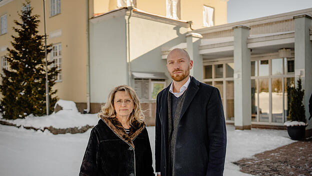 Päivi Räsänen mit Paul Coleman