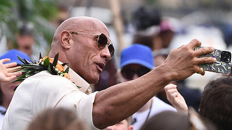 F&uuml;r seine Fans l&auml;ngst ein Halbgott: Dwayne Johnson.