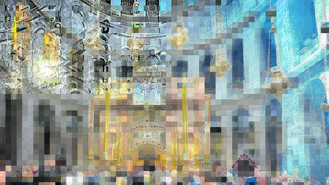 Grabeskirche an Karfreitag