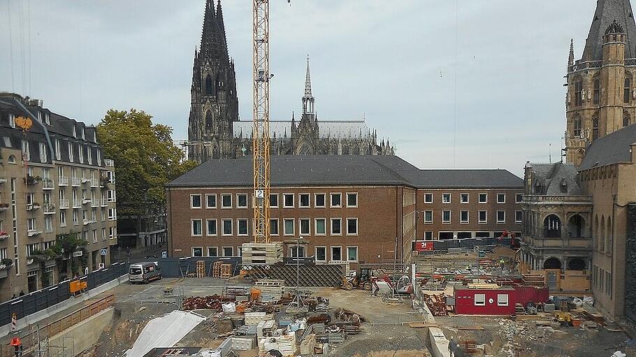 Köln:  Das mittelalterliche jüdische Viertel, dessen bauliche Zeugnisse in den vergangenen Jahren freigelegt wurden.