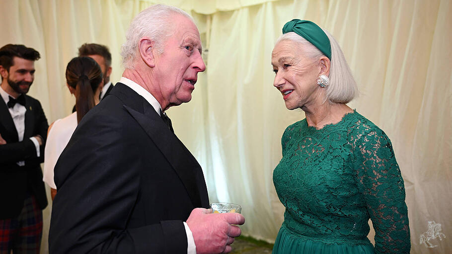 König Charles III. und Helen Mirren