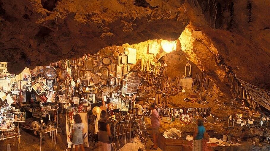 "Saal der Wunder"  in den Höhlenkirchen von Bom Jesus da Lapa