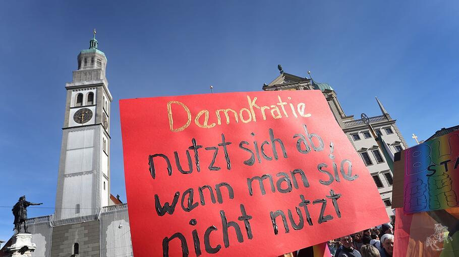 Demo gegen Rechts Augsburg