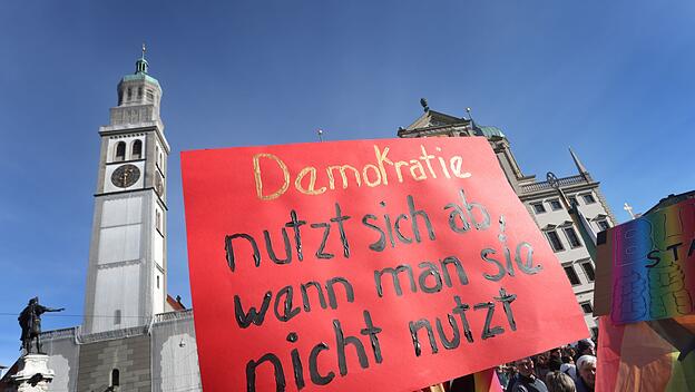 Demo gegen Rechts Augsburg