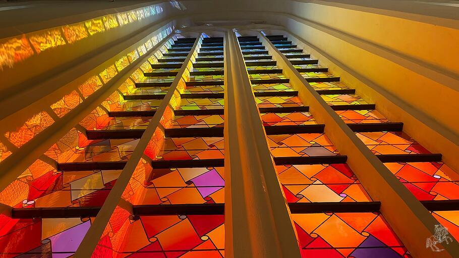 Eliasson-Fenster im Greifswalder Dom