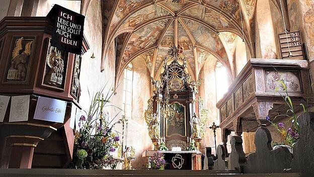 Kirche von Presseck bei Kulmbach