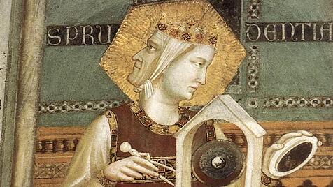 Allegorie für die Gehorsamkeit, Giotto di Bondone