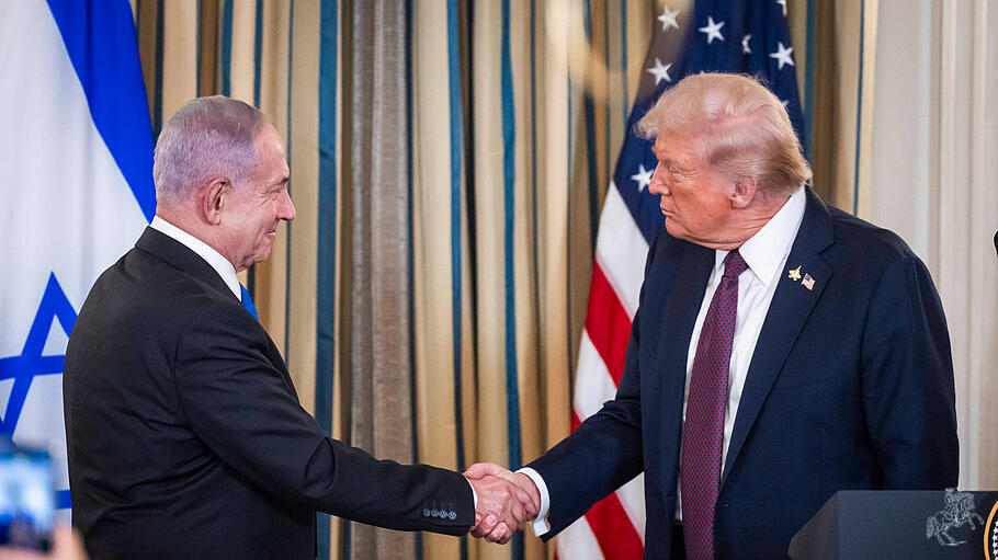 Benjamin Netanjahu, Donald Trump