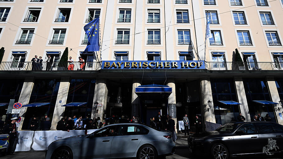 Im Hotel „Bayerischer Hof“ tagt die Münchner Sicherheitskonferenz.