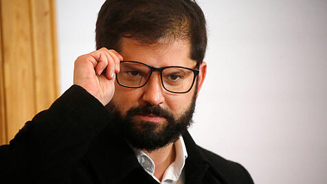 Der chilenische Präsident Gabriel Boric