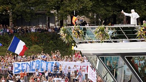 Papst Benedikt XVI. 2005 in Köln