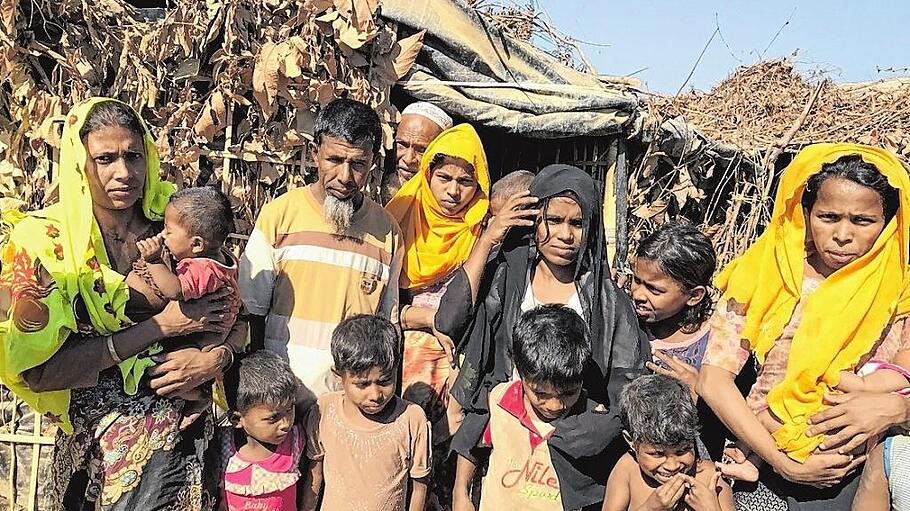 Rohingya fliehen nach Bangladesch