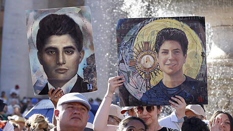 Heiligsprechung von Pier Giorgio Frassati und Carlo Acutis