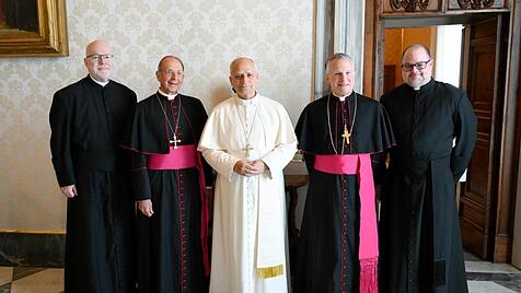 Spitze der US-Bischofskonferenz zu Besuch bei Papst Leo XIV.