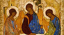 Andrei Rublev, Heilige Dreifaltigkeit (Troitsa), um 1425