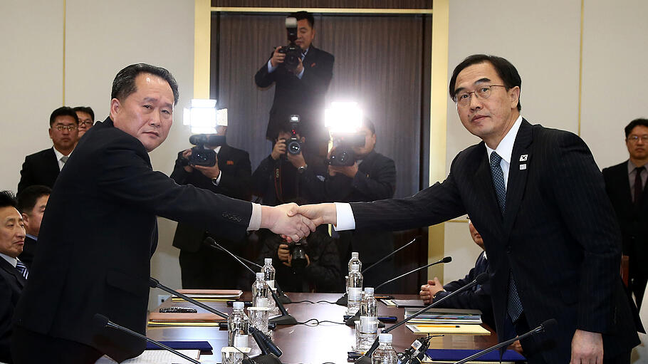 Gespräche zwischen Nord- und Südkorea