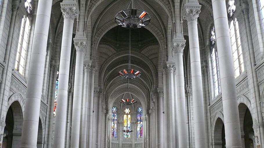 Die Kirche Notre Dame des Victoires in Angers