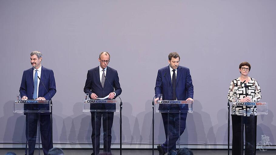 Koalition zwischen Union und SPD steht