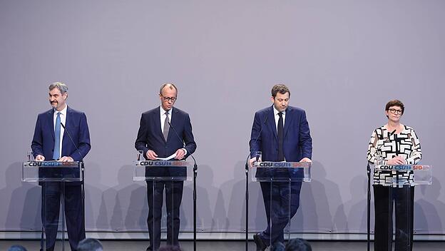 Koalition zwischen Union und SPD steht