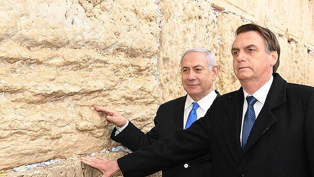 Präsident von Brasilien besucht Israel