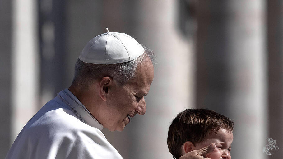Papst Leo XIV. beim Fest der Familien