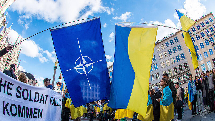 Unterstützungsveranstaltung für die Ukraine in München