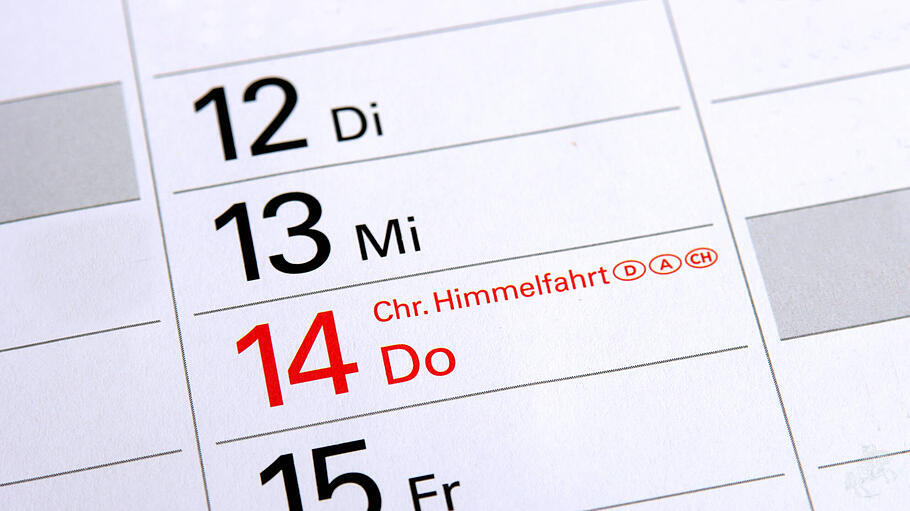 Am 14. Mai ist Christi Himmelfahrt